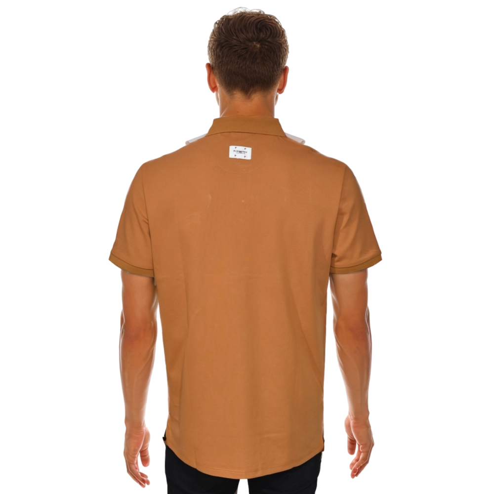 Burberry Embroidered logo Brown Luxury T-shirt-1