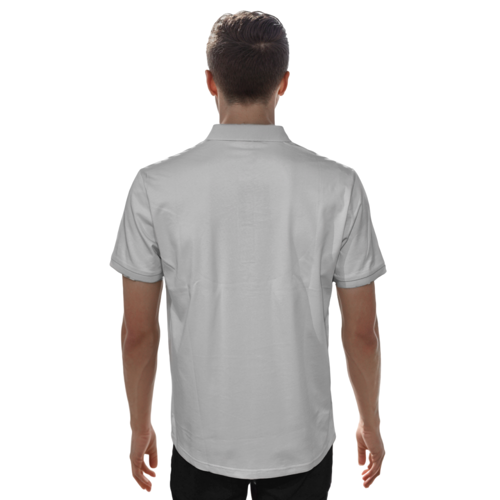 Louis Vuitton Monogram Embroidered Grey Premium T-shirt-thumb-1