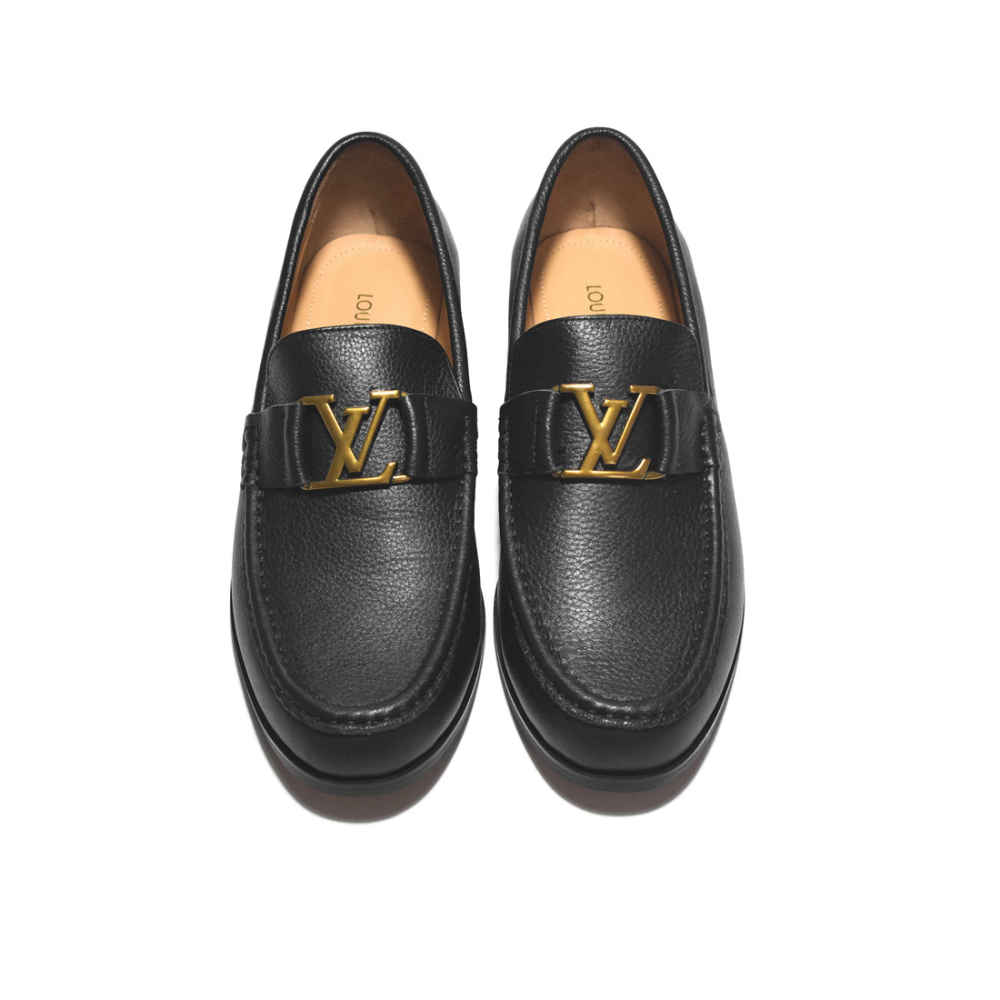 Louis Vuitton Black Premium Quality Loafers-3