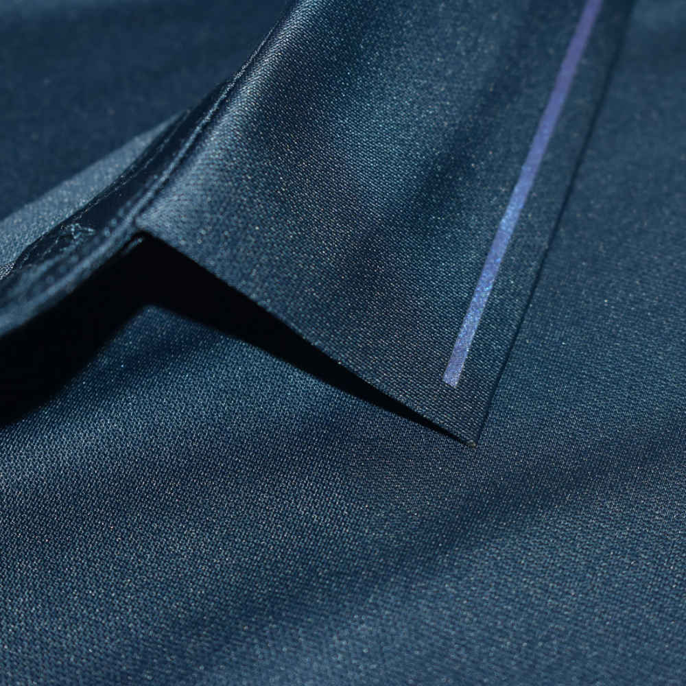 Celine Embossed logo Blue Premium Polo T-shirt-thumb-4