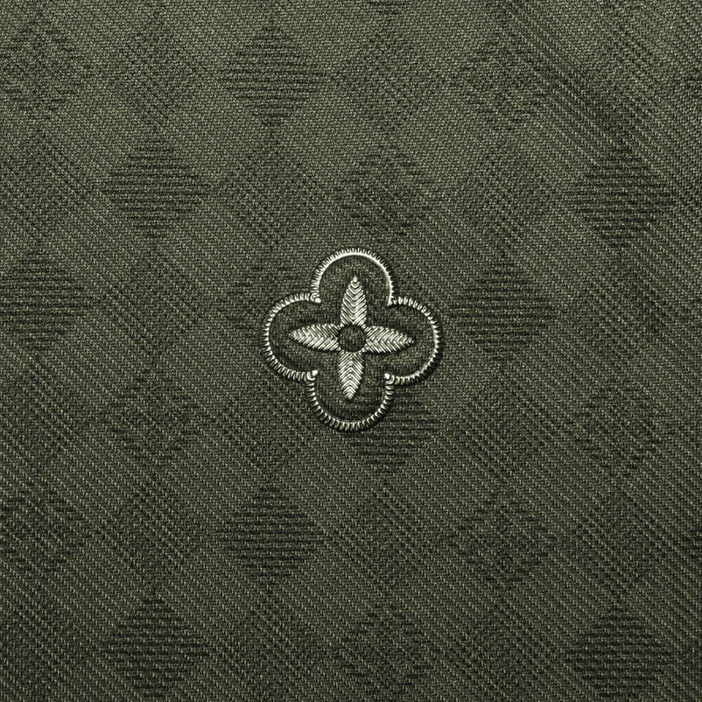Louis Vuitton Monogram Green Premium Polo T-shirt-3