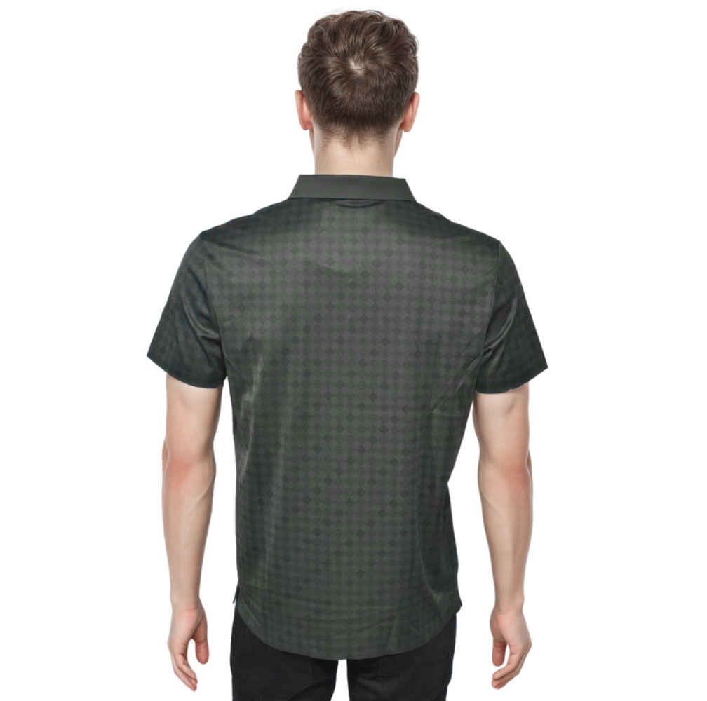 Louis Vuitton Monogram Green Premium Polo T-shirt-1