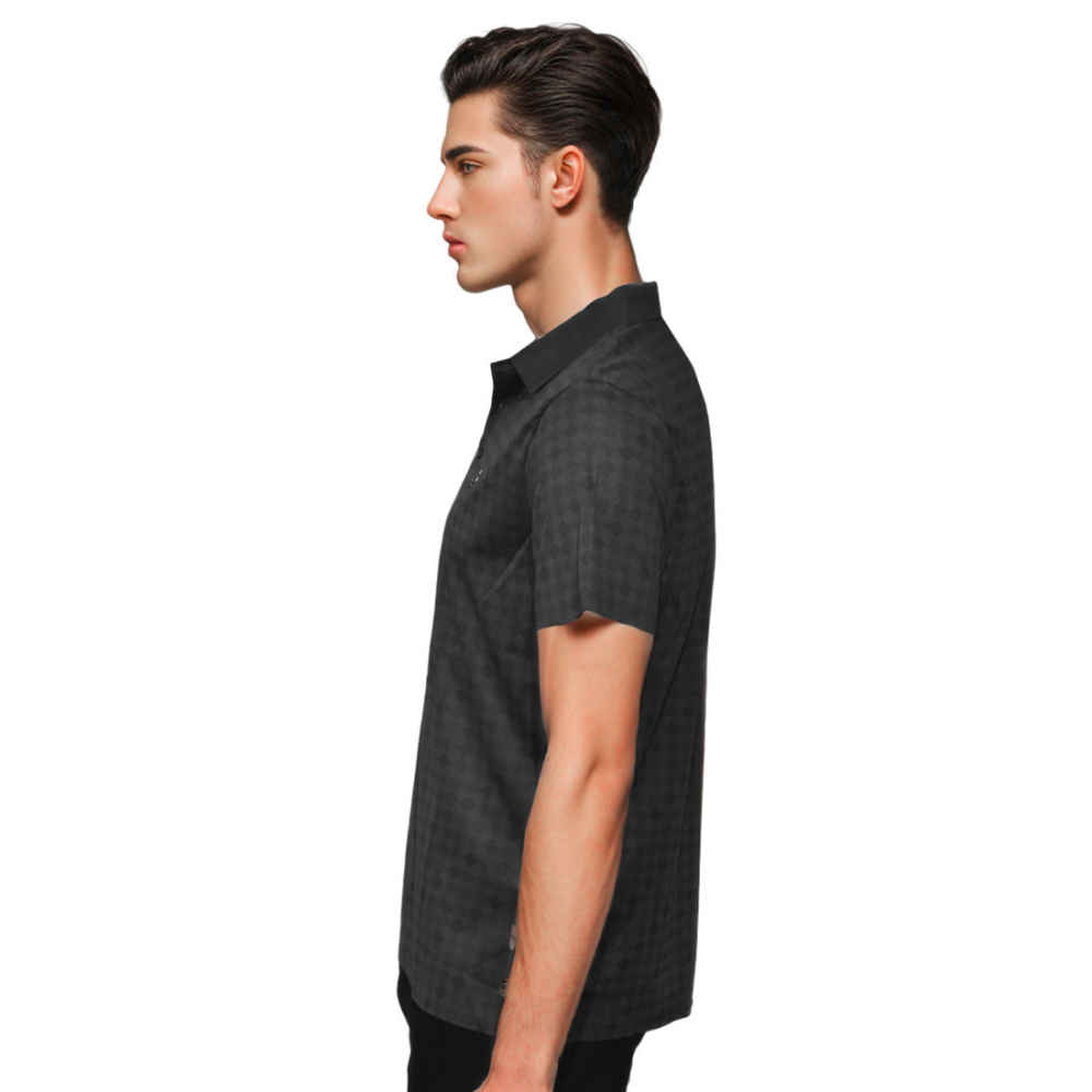 Louis Vuitton Monogram Grey Premium Polo T-shirt-2