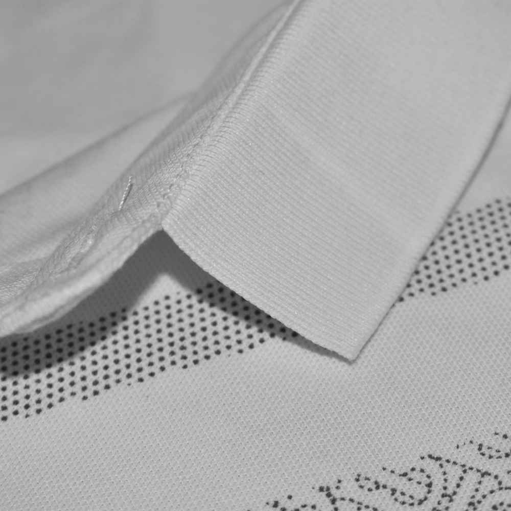 Burberry Printed White Premium Luxury Polo T-shirt-4