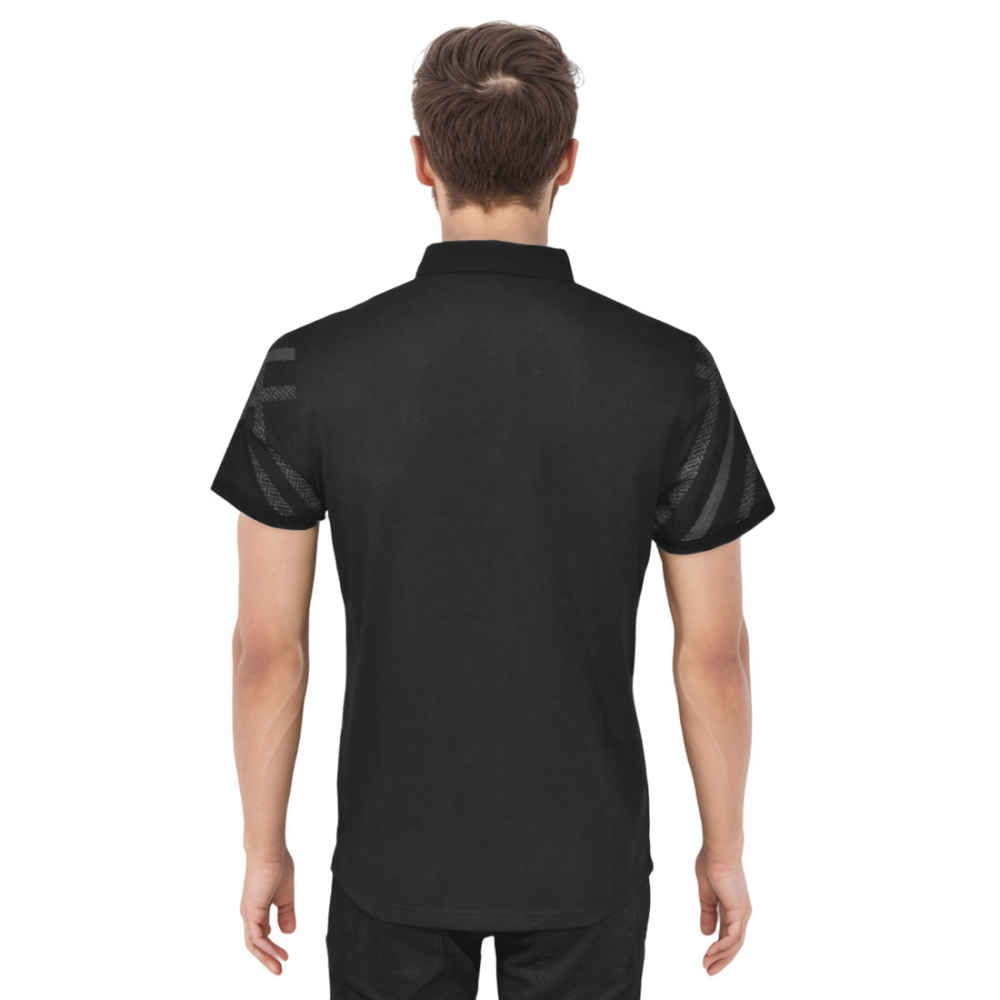Burberry Printed Black Premium Luxury Polo T-shirt-1