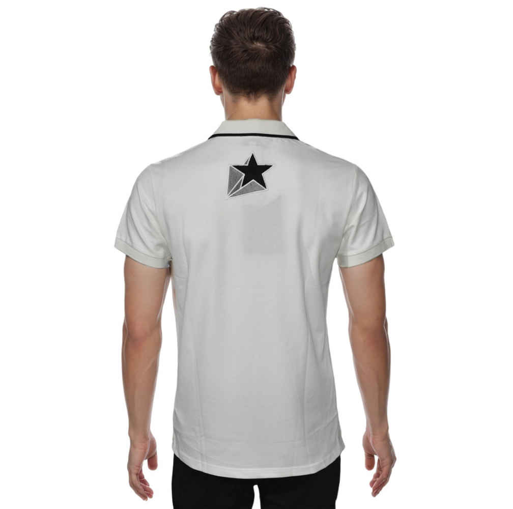 Burberry Letter Graphic White Cotton Pique T-shirt-thumb-1