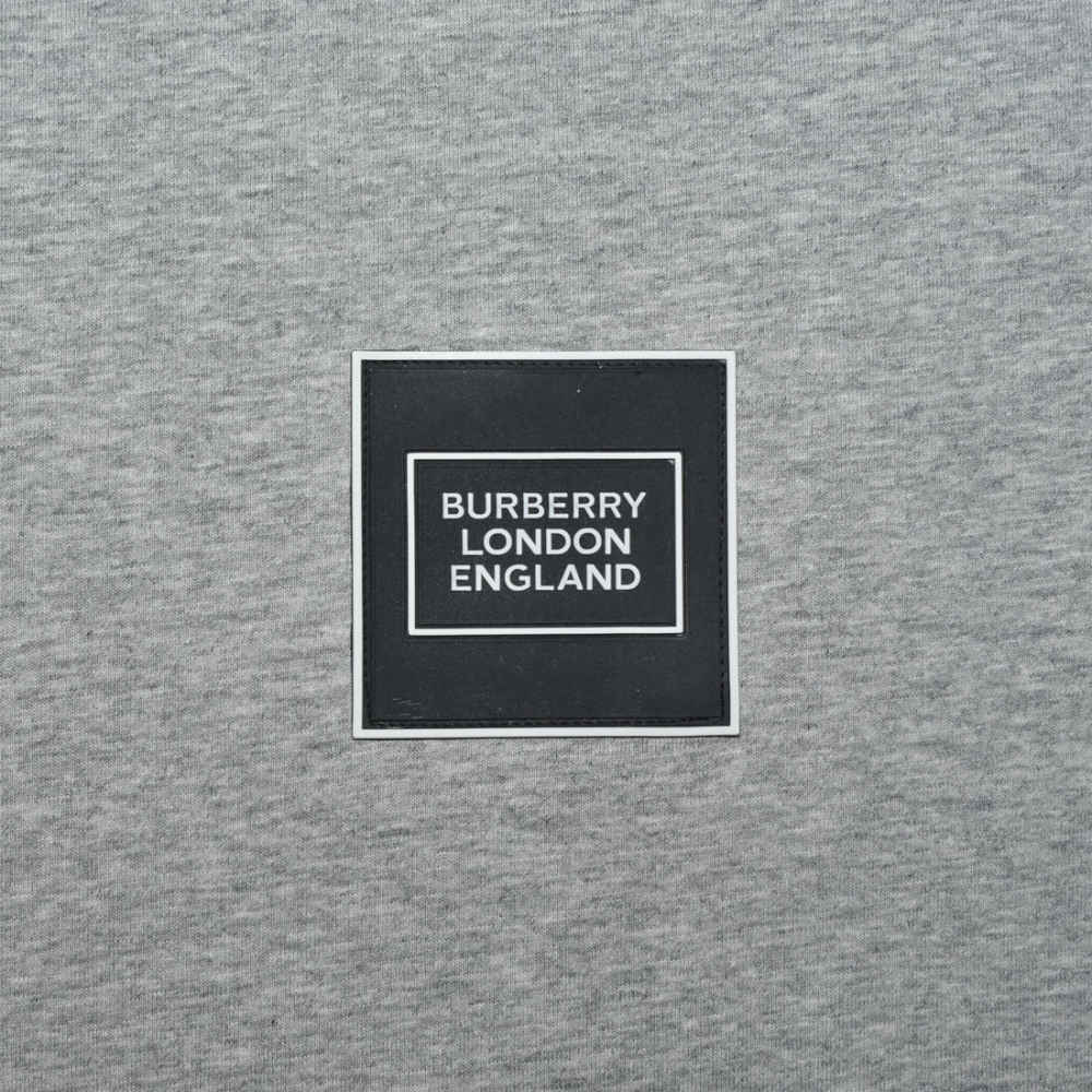 Burberry Patch Grey Premium Quality T-shirt-thumb-3
