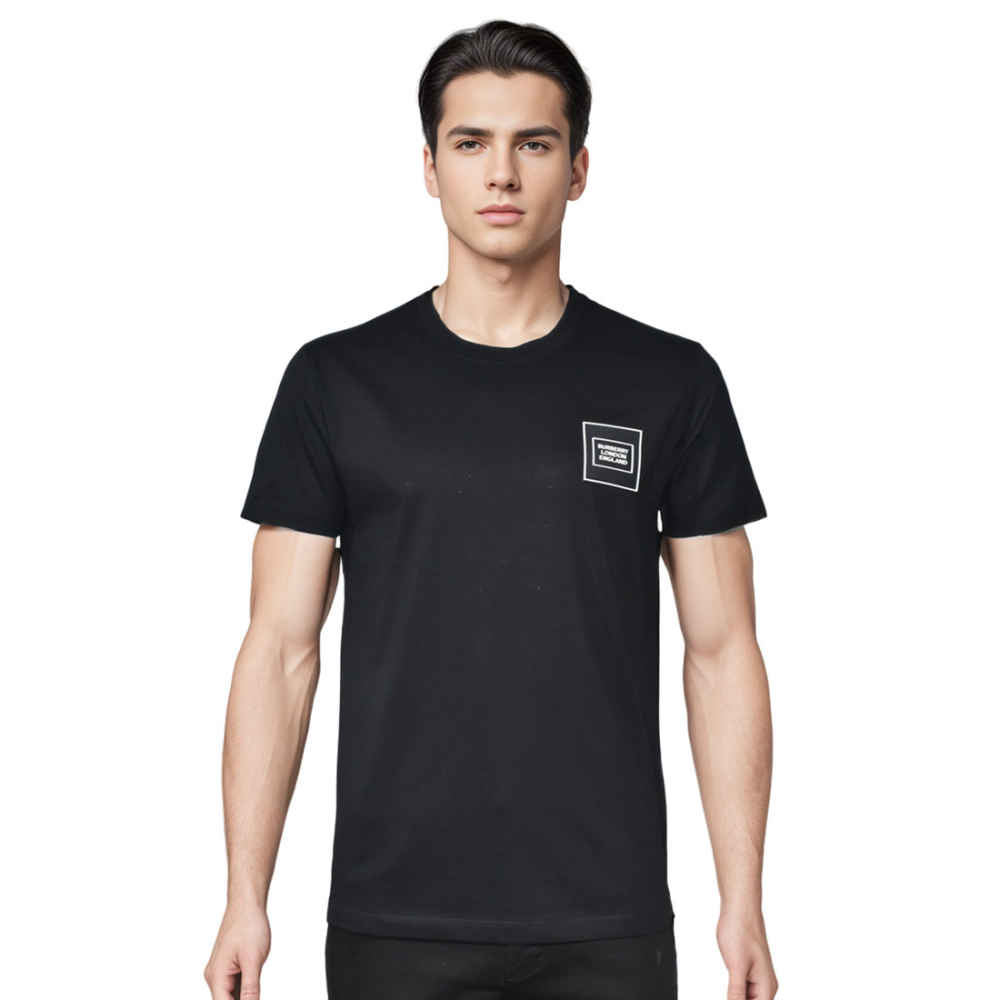 Burberry Patch Black Premium Quality T-shirt-thumb-0