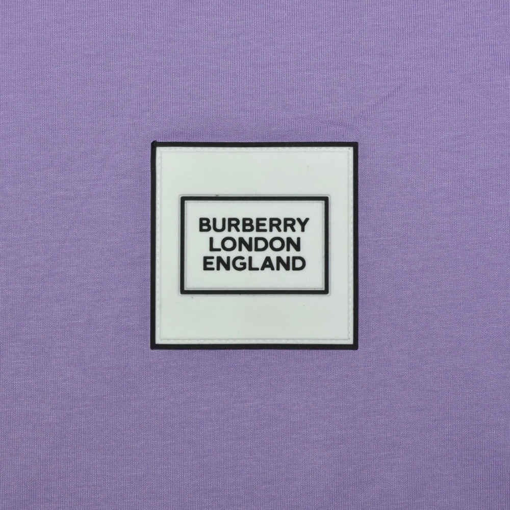 Burberry Patch Purple Premium Quality T-shirt-3