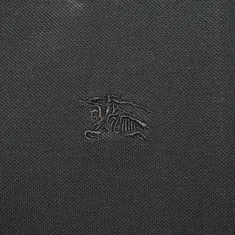 Burberry Black Premium Quality Half Sleeve T-shirt-thumb-3
