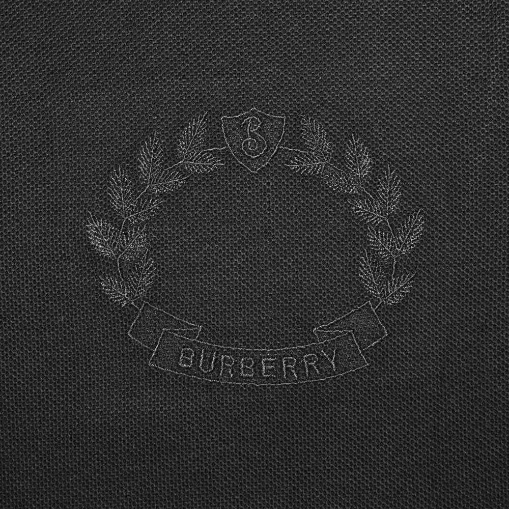 Burberry Black Premium Quality Polo Luxury T-shirt-thumb-3