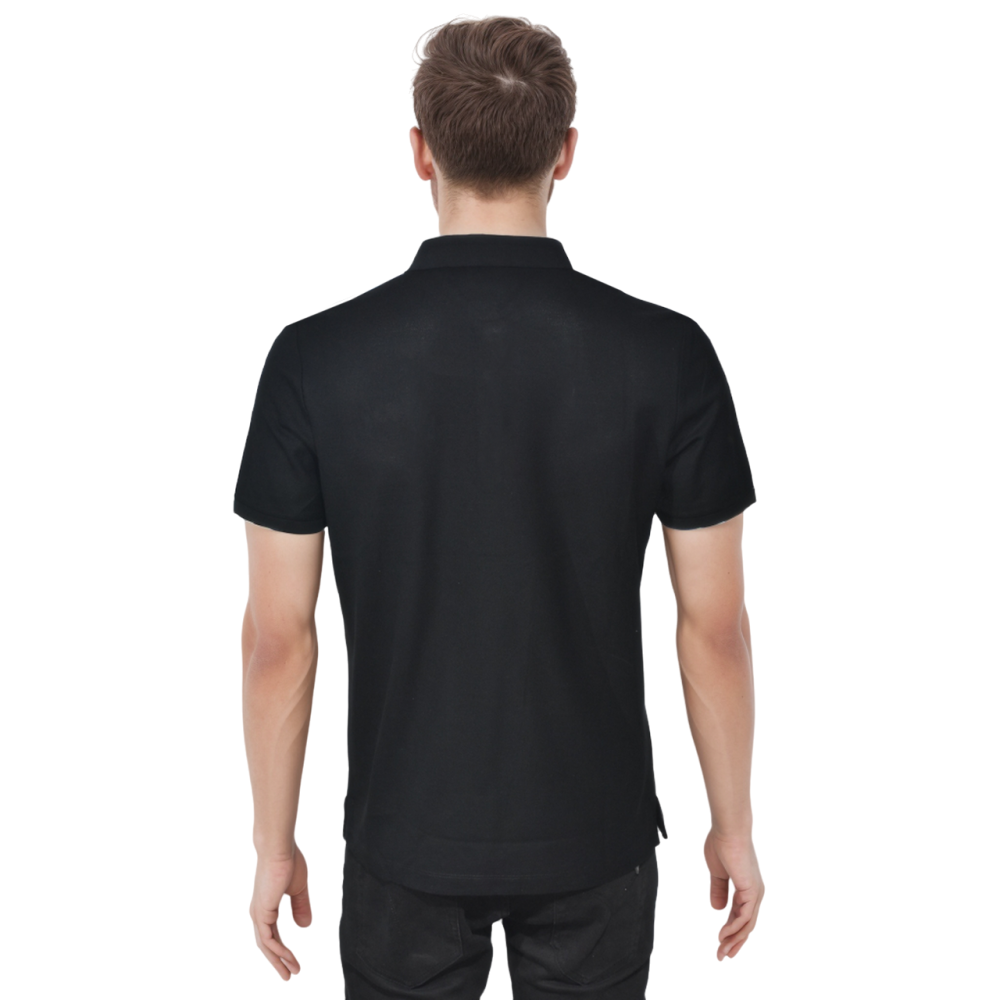 Burberry Black Premium Quality Polo Luxury T-shirt-thumb-1