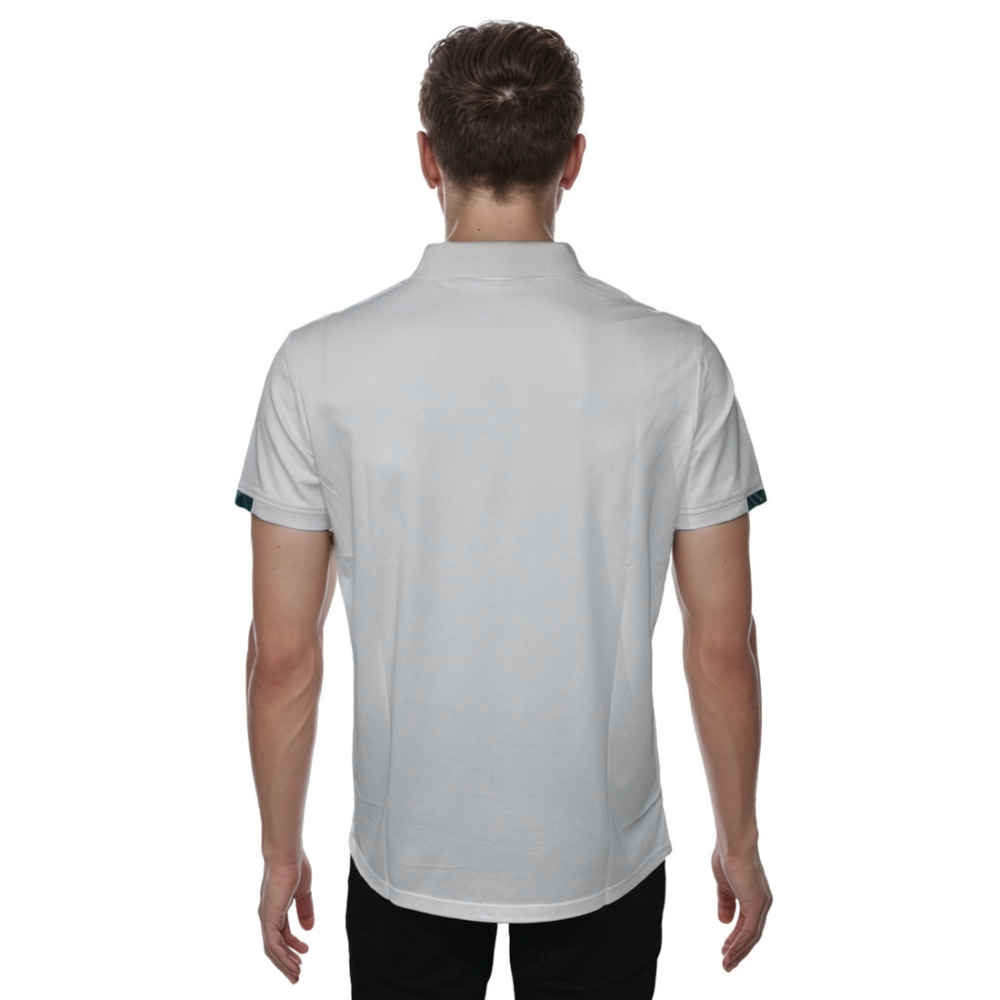 Burberry White Premium Luxury Polo T-shirt-thumb-1