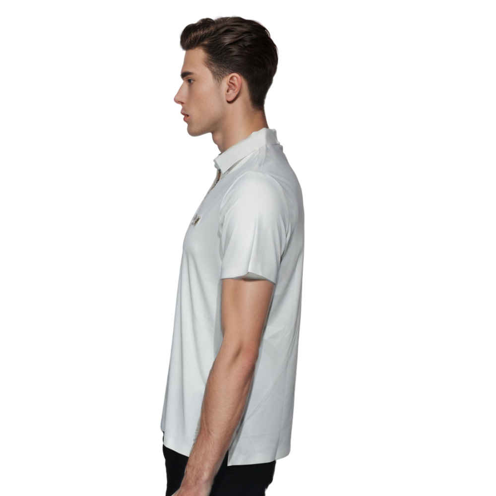 Burberry Embossed logo White Premium T-shirt-2