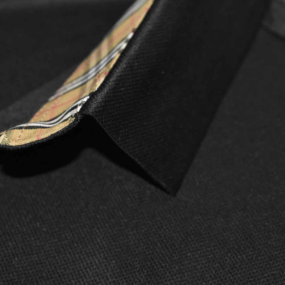 Burberry Embossed logo Black Premium T-shirt-4