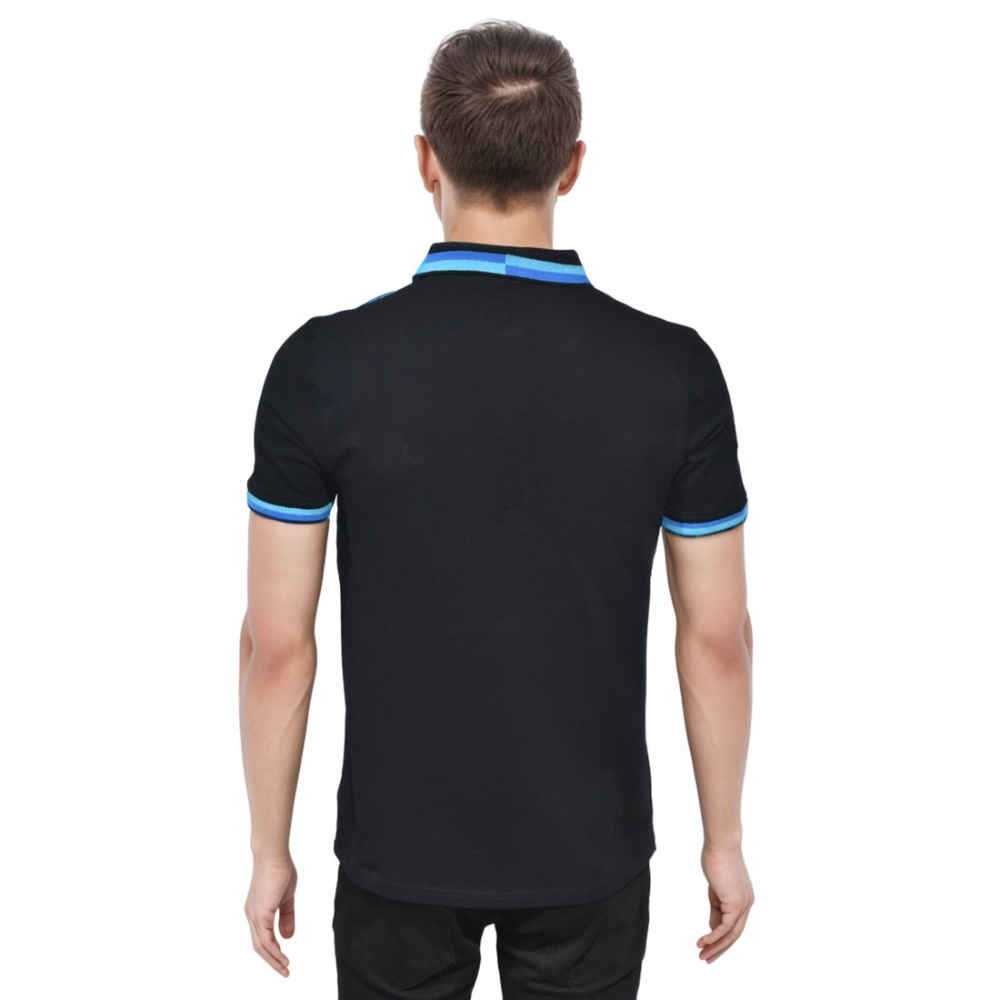 Fred Perry Embroidered logo Black Premium T-shirt-1
