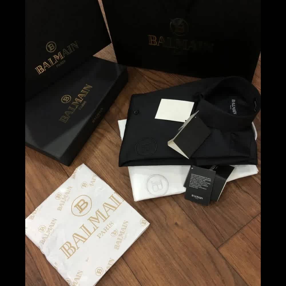 Balmain Black Premium Quality Shirt-1
