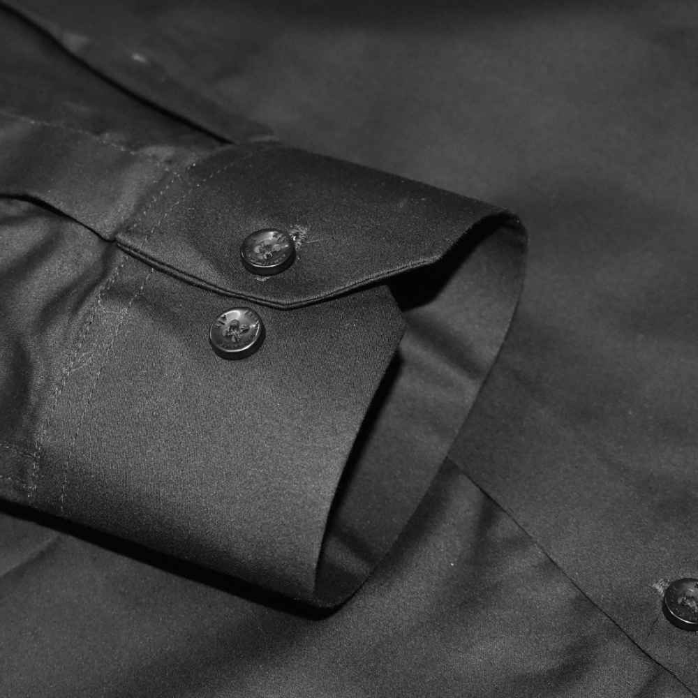 Armani Exchange Embroidered logo Black Premium Shirt-5