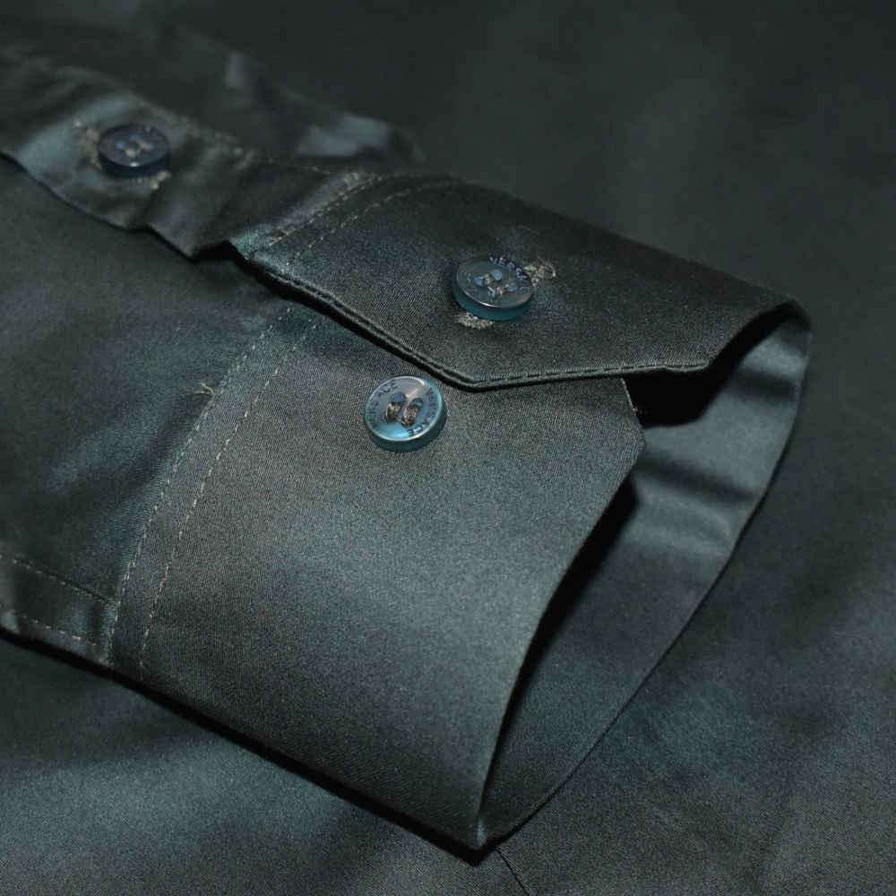 Versace Medusa Embroidered Green Premium Shirt-5