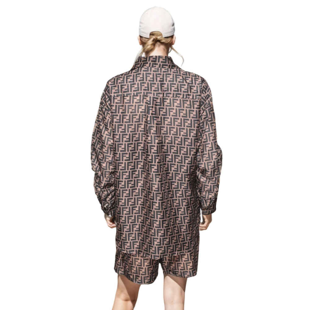 Fendi Brown Premium Quality Co-Ord Set-1