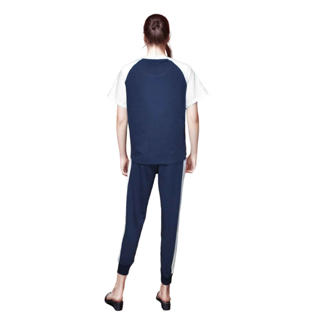 Dior White & Blue Premium Quality Co-Ord Set-thumb-2