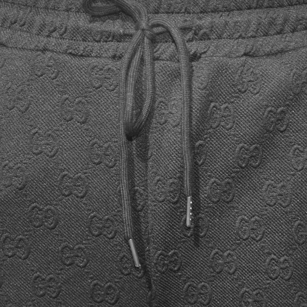Gucci Embroidered logo Black Cotton Co-ord Set-thumb-5