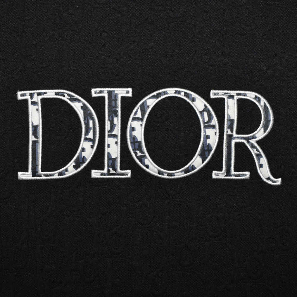 Dior Embossed Black Premium Luxury Co-ord Set-thumb-4