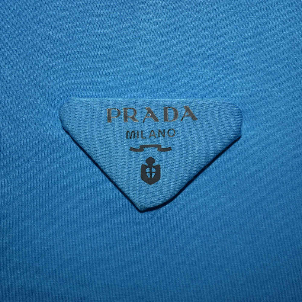 Prada logo Print Blue Premium Co-ord Set-4