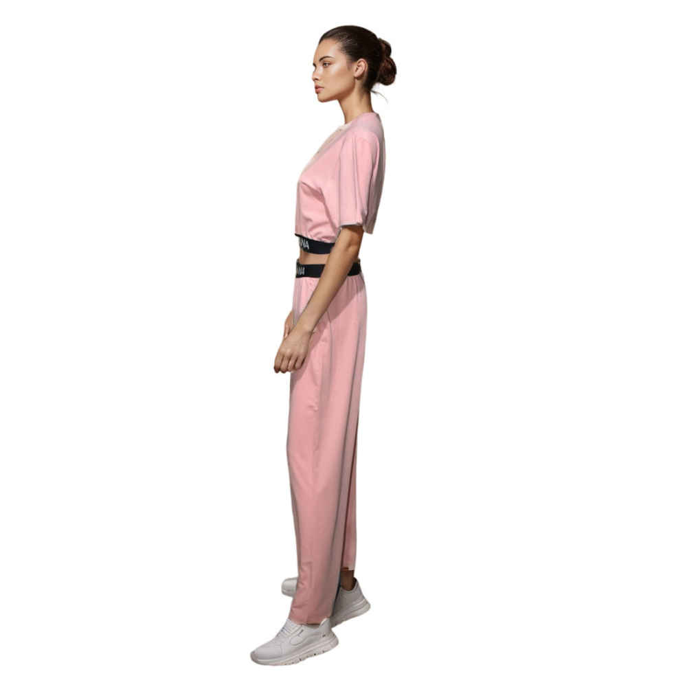 Dolce Gabbana Pink Premium Co-ord Set-thumb-3