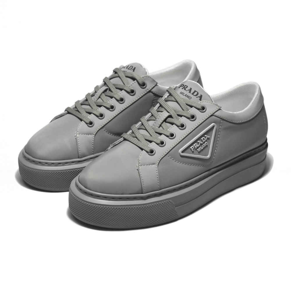 Prada Grey Premium Luxury Sneakers-2