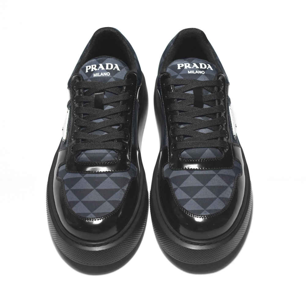 Prada Re-Nylon Black Premium Luxury Sneakers-3