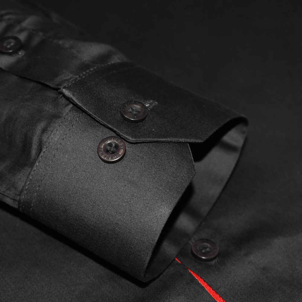 Burberry TB Print Black Premium Shirt-5
