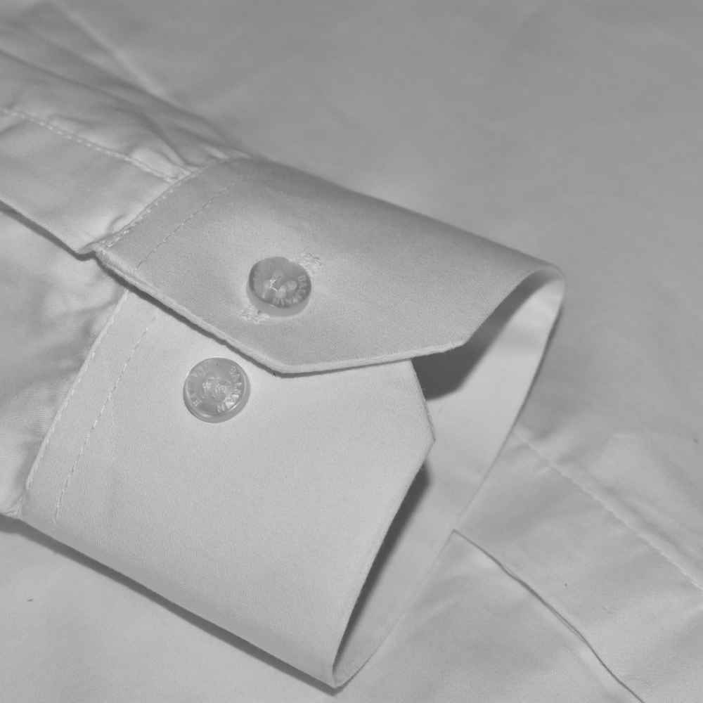 Balmain White Premium Luxury Cotton Shirt-5