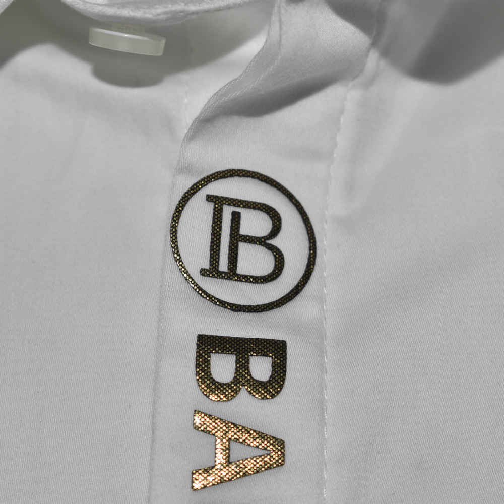 Balmain White Premium Luxury Cotton Shirt-3