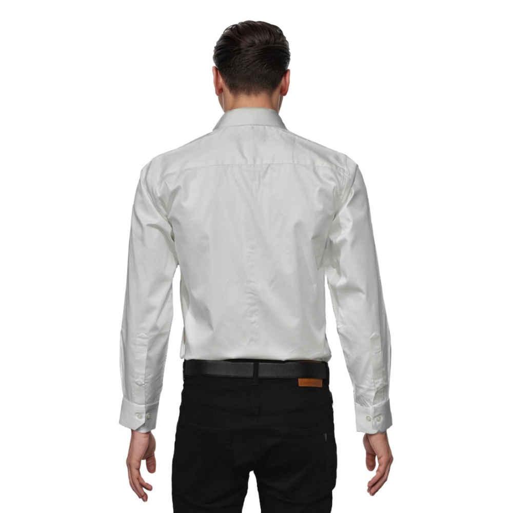 Balmain White Premium Luxury Cotton Shirt-1