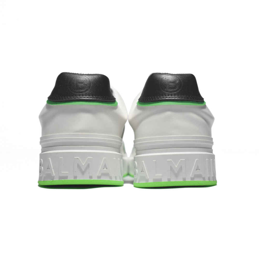 Balmain Black & White B-Court Premium Sneakers-thumb-4