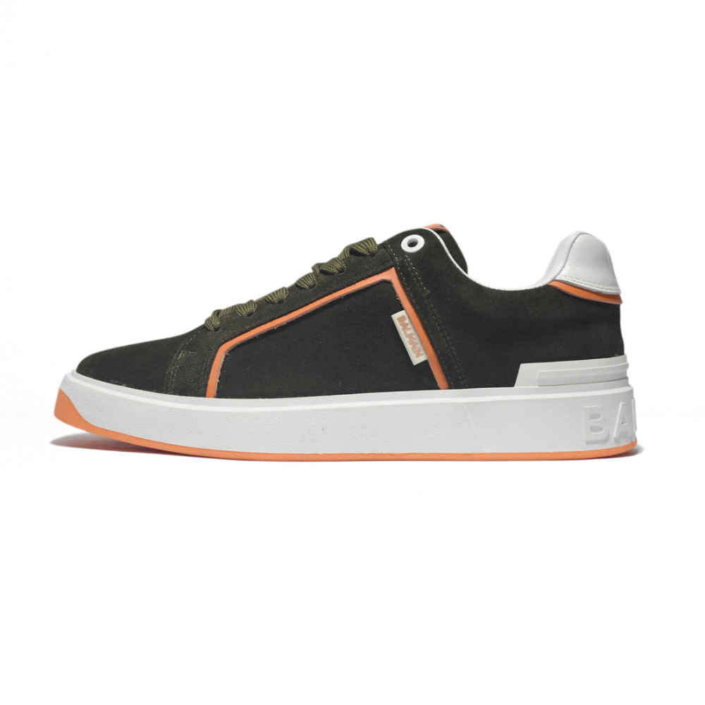 Balmain B-Court Kai Green Premium Sneakers-thumb-0