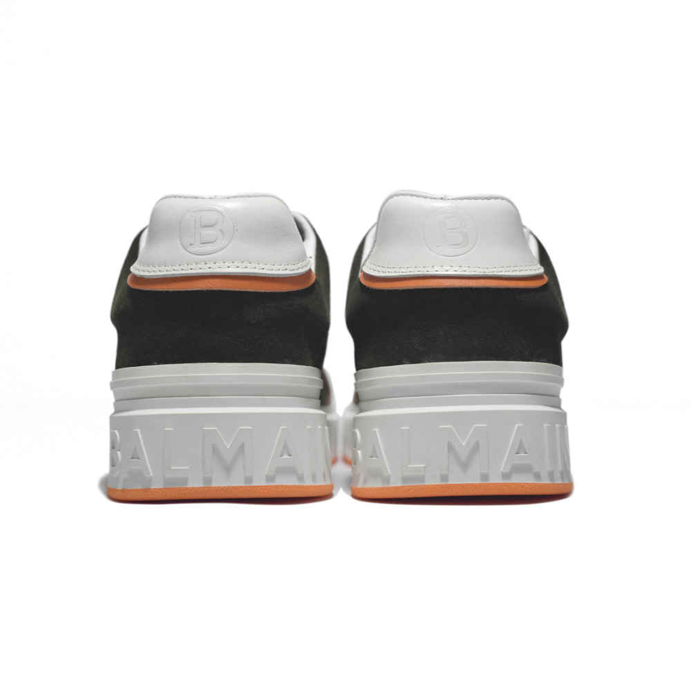 Balmain B-Court Kai Green Premium Sneakers-thumb-4