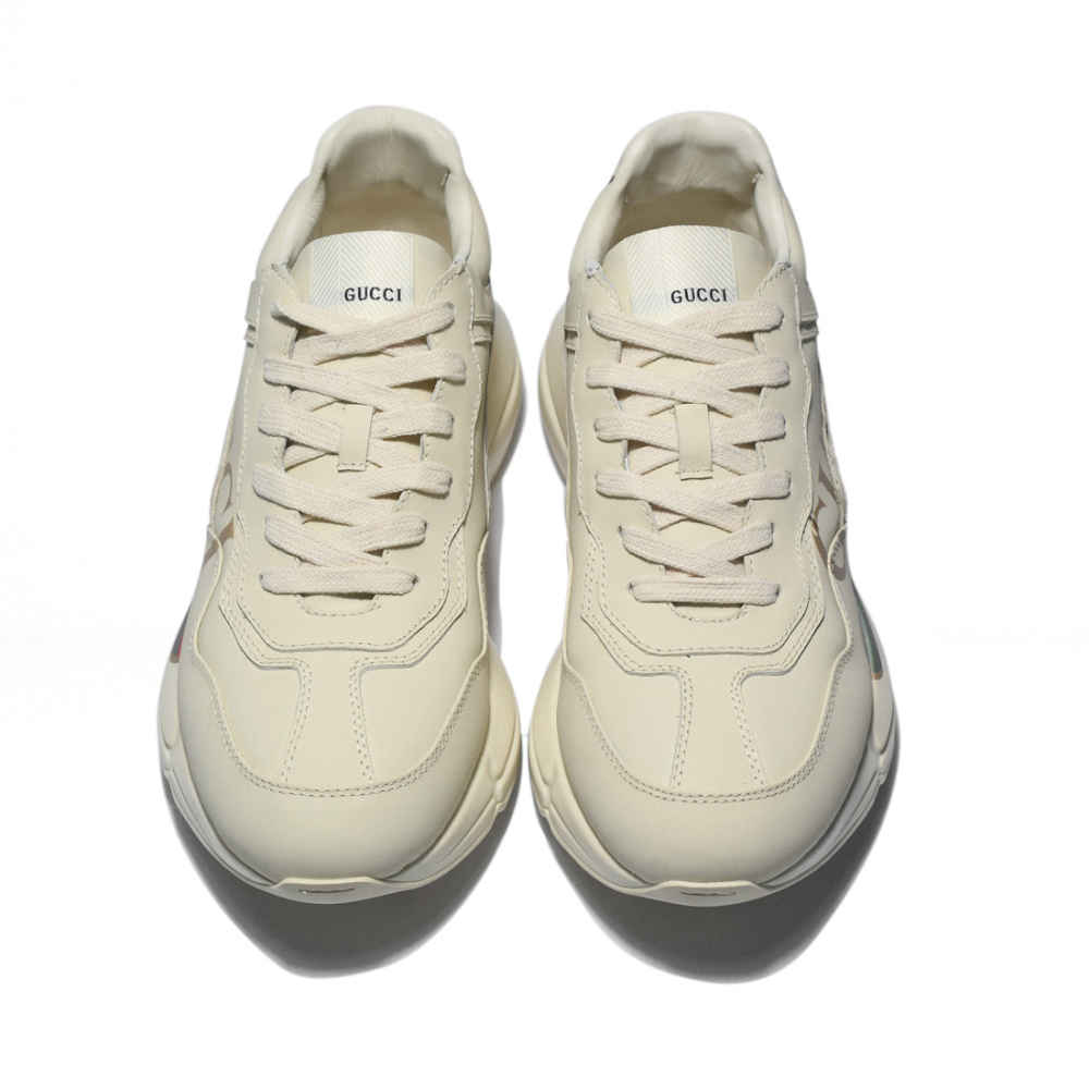 Gucci Cream Rhyton Sneakers-3