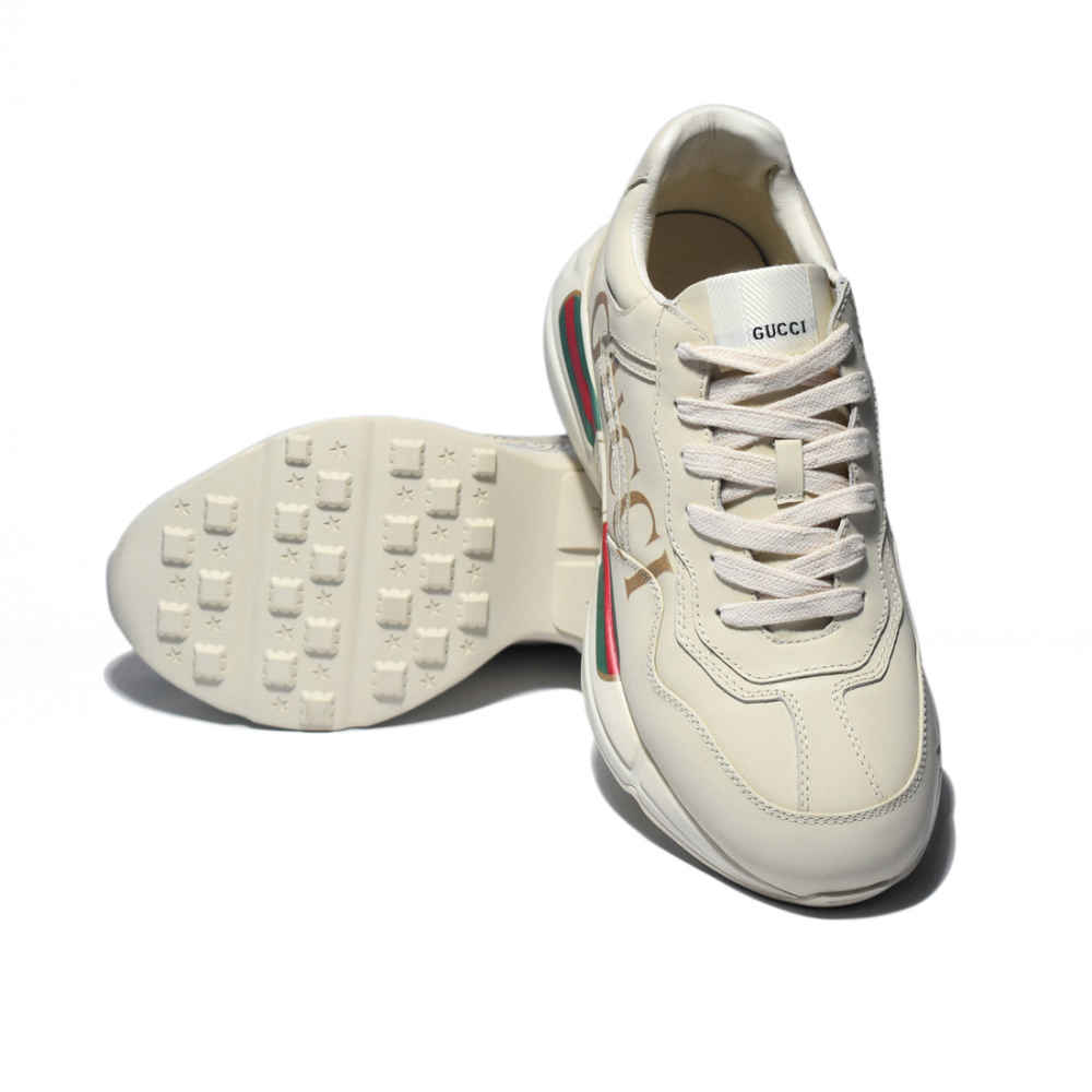 Gucci Cream Rhyton Sneakers-5