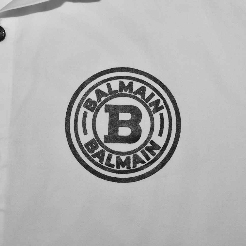 Balmain Paris White Premium Quality Shirt-thumb-3