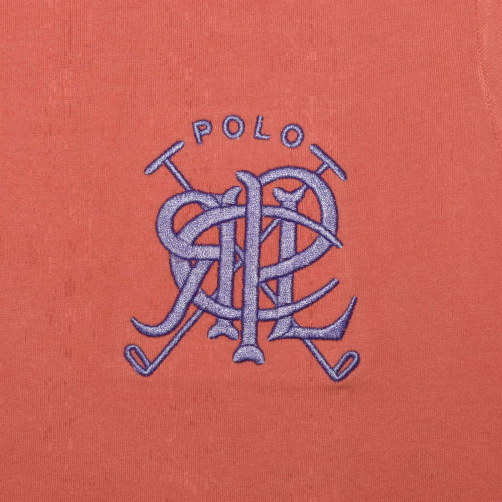 Pink Premium Quality Polo Cotton T-shirt-thumb-3