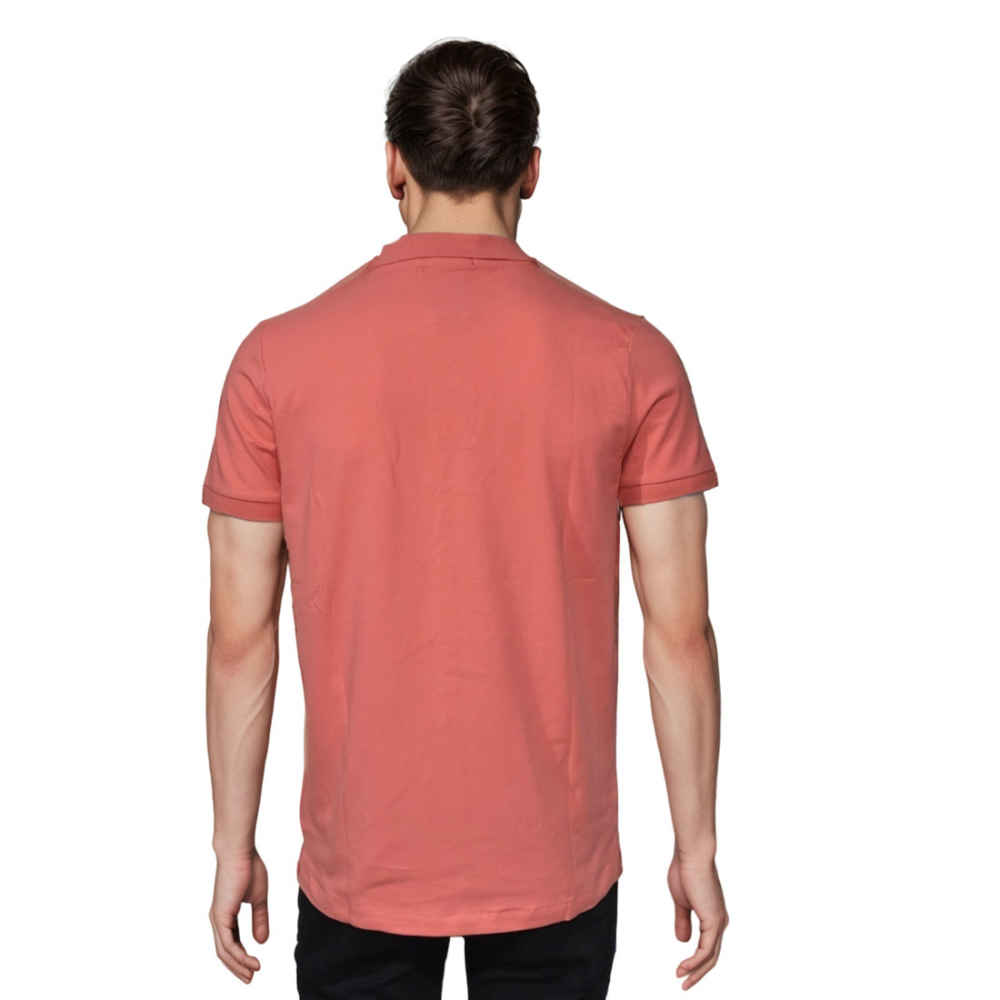 Pink Premium Quality Polo Cotton T-shirt-thumb-1