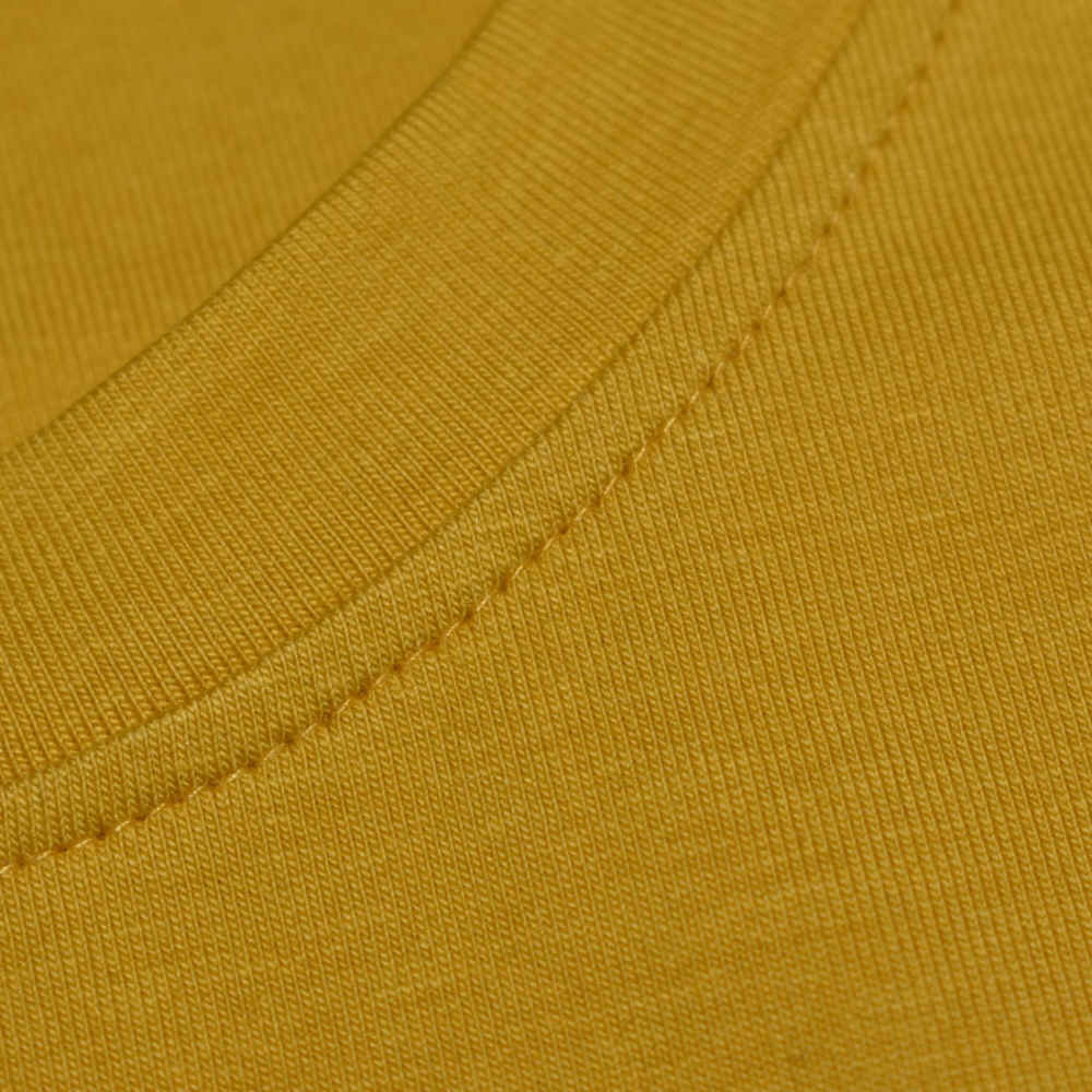 Prada Embroidered logo Yellow Cotton T-shirt-4