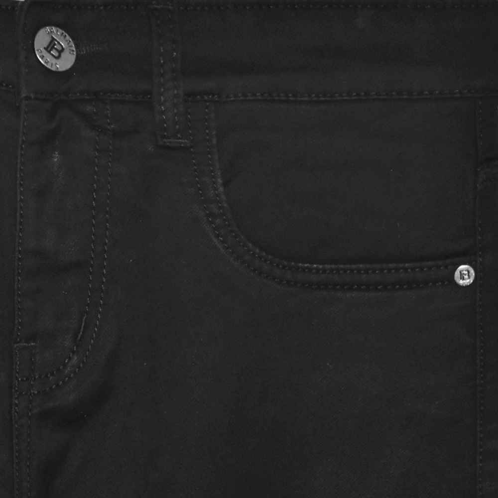 Balmain Black Premium Quality Jeans-thumb-1