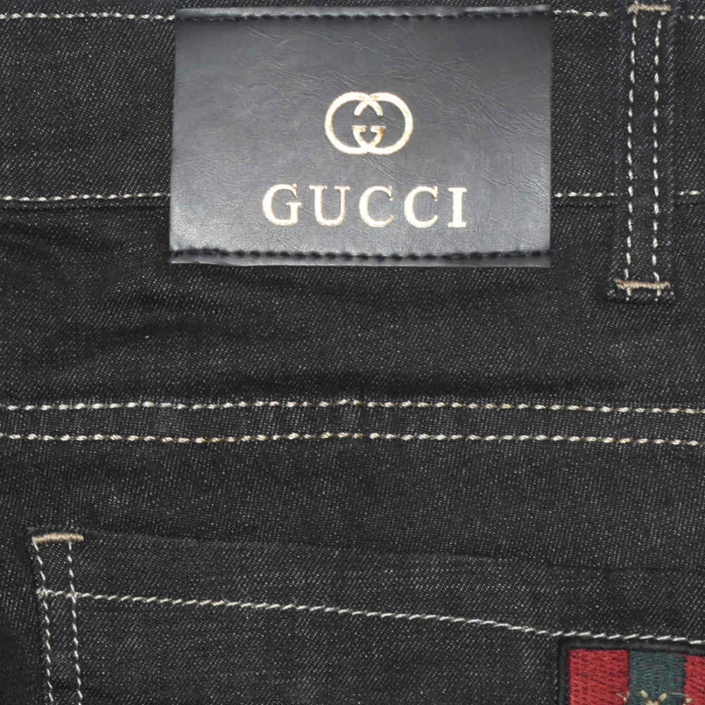 Gucci Black Premium Quality Jeans-thumb-4