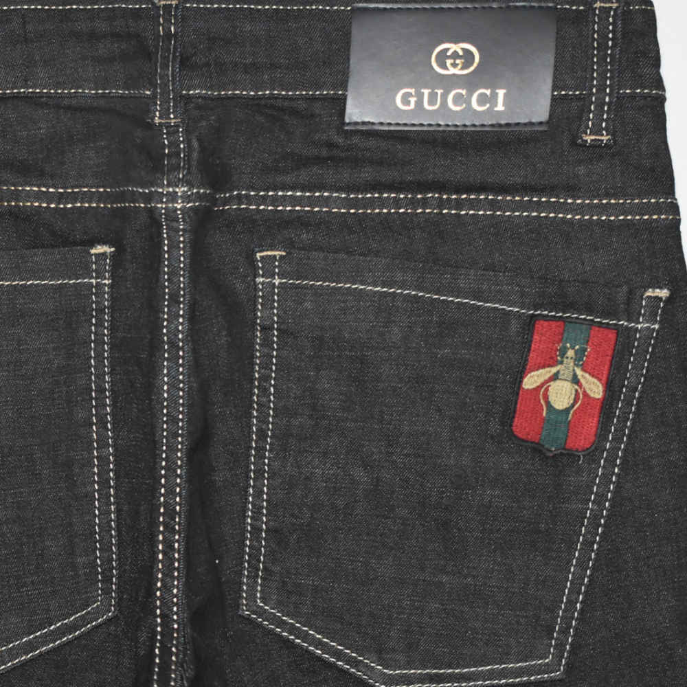 Gucci Black Premium Quality Jeans-thumb-3