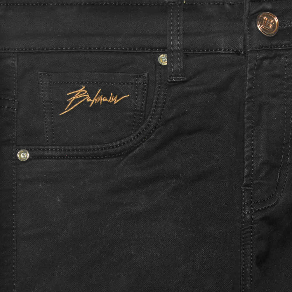 Balmain Black Premium Quality Jeans-2