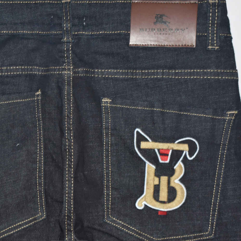 Burberry Blue Premium Quality Jeans-3