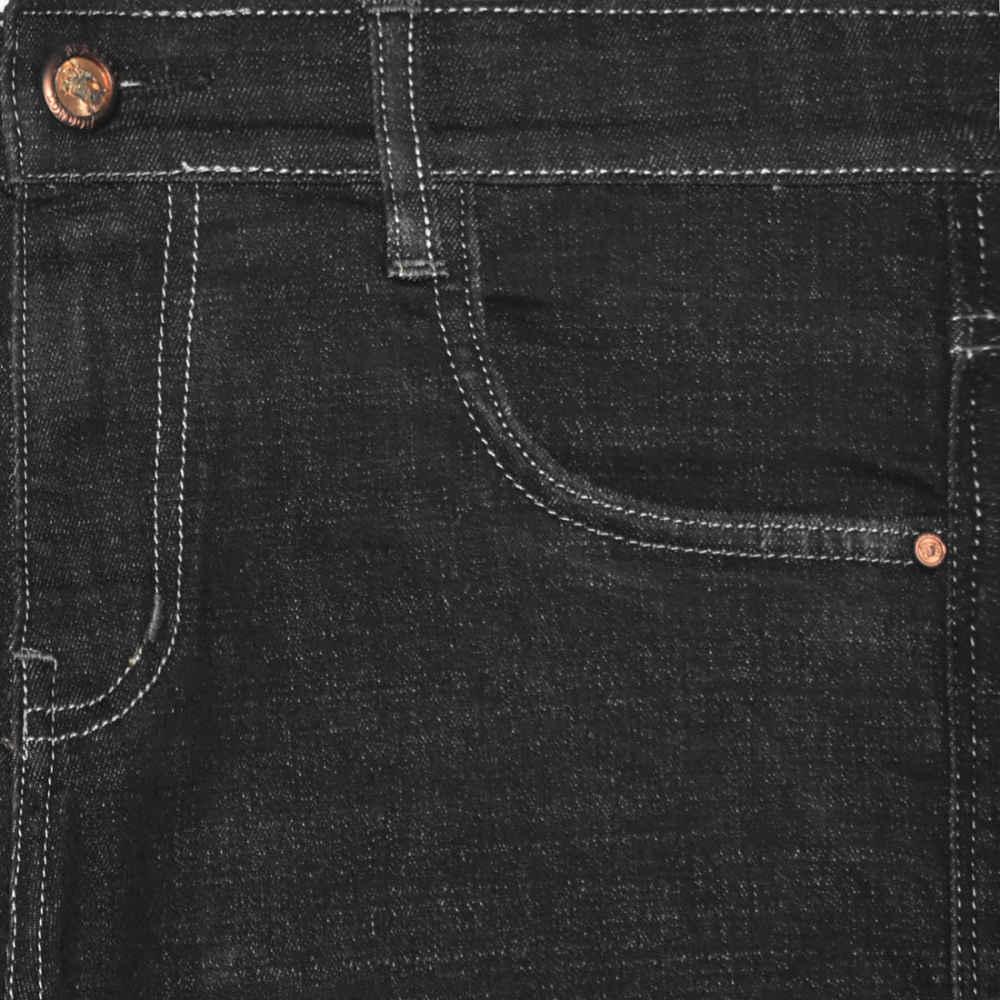 Burberry Black Premium Logo on Pocket Jeans-1